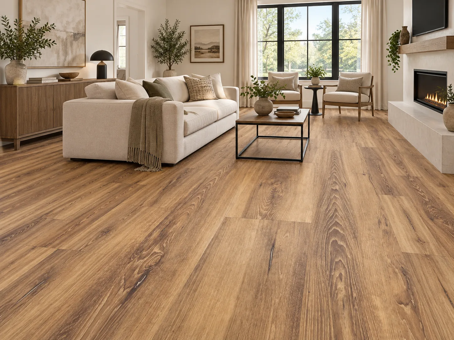 WY105 flooring sample